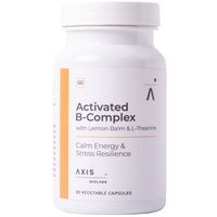 Axis BioLabs Activated B-Complex with Lemon Balm & L-Theanine